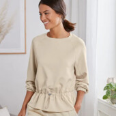 ♕ Грайлива жіноча толстовка на шнурку від Tchibo, розмір наш 42-46(32/34 євро)нюанс