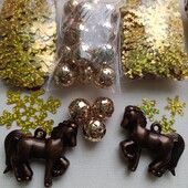 Набір сніжинок і наместин, 700шт