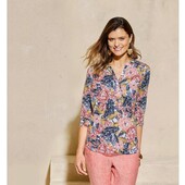 Качественная блуза из льна и хлопка Esmara Германия, размер 44евро