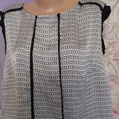 Шикарна блуза в цяточку обг 116.нова.укрп 50%