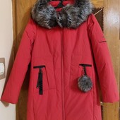 Тепла і легка зимова куртка meajia 48-50 р.