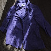 Uk26 Canda льон+ бавовна, піджак новий