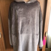 Меховушка, плюшева туника, кофта, худи, M-L. Primark, слип, пижама