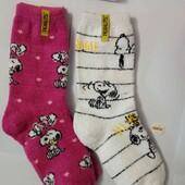 2 пари! Набір! Теплі шкарпетки Peanuts (Снупи) розмір 39/42