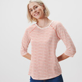 ♕ Сорочка з довгим рукавом 3/4, смужка, розмір наш 50-52(44/46 євро)