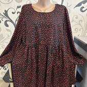 Сукня на пишні форми, р.18 в гарному стані