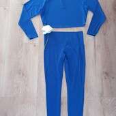 Active стильний комплект кофта+ лосіни леггінси висока посадка для занять спортом, тренувань королі