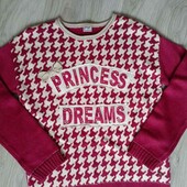 Mayoral брендовый вязаный теплый свитерок ангора! стразы! на рост 128 см