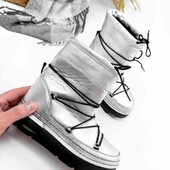 Очень красивые,фирменные зимние сапожки. Натуральная кожа,набивная овчина.Описание,замеры. 