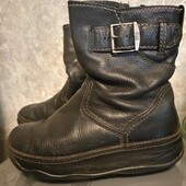 Натуральна шіра.Чоботи Fitflop. Устілка 24см.Укрпошта безкоштовно!