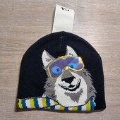 С&А! Крутезная демисезоннная шапка для мальчика! 98/104! Лот 25