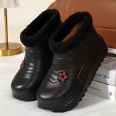 Жіночі калоші з хутром 36/37р— водонепроникні, теплі та стильні