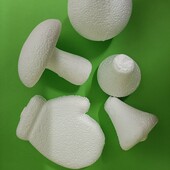 Набір пінопластових фігур для дитячої творчості, створення новорічних іграшок 5шт