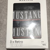 Mustang. Мужские боксеры, размер М, набор 3 штуки
