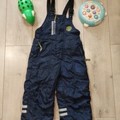 Дитячий напівкомбінезон зимовий лижний