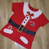 Ліквідація! Речі від 10грн! Новорічна футболка❤️ Дивимось і інші лоти