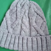 Шикарная зимняя шапочка