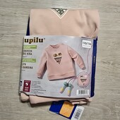 Лупілу! Утеплений світшот для дівчинки 110/116! Лот 8