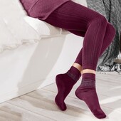 ♕ Трикотажні легінси з красивим візерунком,Tchibo(Німеччина) розмір наш 48-50(40/42 євро)нюанс