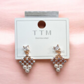 Сережки 'Xuping' Майорка (позолота 18к) 077051