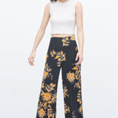 Стильні брюки палаццо, S