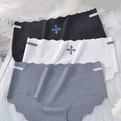 3 шт. Безшовні трусики з лазерною обробкою розмір ХЛ