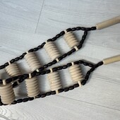 Стрічковий деревʼяний масажер