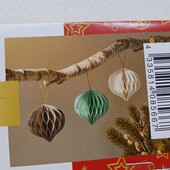 Паперові новорічні прикраси Livarno