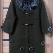 Стильное пальто-кардиган р.44-48.