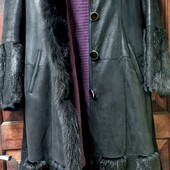 Дублянка, хутро тоскана-песець, M-L