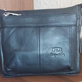 Чоловіча сумка з натуральної шкіри