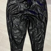 Брюки еко шкіра плотні ХXL 14-16р.