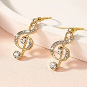 Сережки "музика",нові