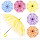 Парасолька Квіточка. В лоті оранжевий.