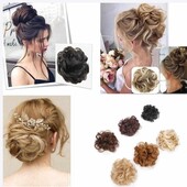 Резинка- шиньон. русий блонд