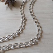Сріблястий ланцюжок масивний