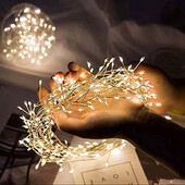 Гірлянда їжачок 5 м теплий + подаруночок ще одна гірлянда