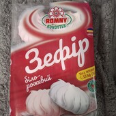 Зефір біло-рожевий 320гр Ромни кондитер