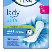 урологічні прокладки tena lady extra. 20 шт