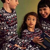 Піжама новорічна дітяча 122-128