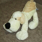 Собака - очень подвижные лапки - плюшевая мягкая игрушка 25+- см., новое состояние