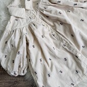 Трендова, стильна вельветова сукня, 18-24 місяці