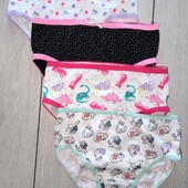 Набір трусів Primark, 4-5р / 110см / 4шт