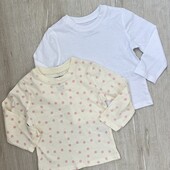 Primark.Набір регланів для дівчинки 80 см(9-12 м)