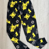 Pokémon. Велюрові піжамні штани для хлопчика 128 р.