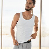 Майка з органічної бавовни в рубчик від livergy (Німеччина) розмір 2ХЛ