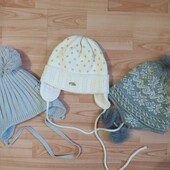 Теплі зимові шапки 5-8 років. Одна на вибір.