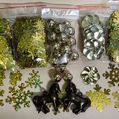 Набір сніжинок і наместин, 900шт