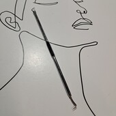 Какие -то инструменты! Голка Відаля вроде для механической чистки лица серебристый