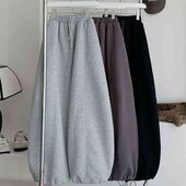 штани овер на флісі 